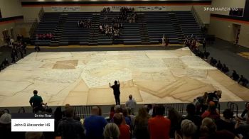 John B Alexander HS at 2020 WGI Guard Austin Regional - Glenn HS