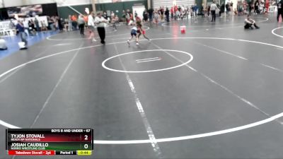 67 lbs Semifinal - TyJon Stovall, Ready RP Nationals vs Josiah Caudillo, Norris Wrestling Club