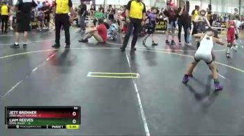 60 lbs Round 4 (6 Team) - Jett Brenner, Steel Valley Psychos vs Liam Reeves, Steel Valley
