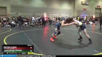 125 lbs Round 4 (8 Team) - CHRISTOPHER TREVINO, Elite Athletic Club vs Dayton Flores, Southwest Arsenal