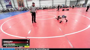 48 lbs Rd# 6- 9:00am Saturday Final Pool - Gavin Solomon, Minnesota Funky Singlets vs Chance Beal, Team Michigan