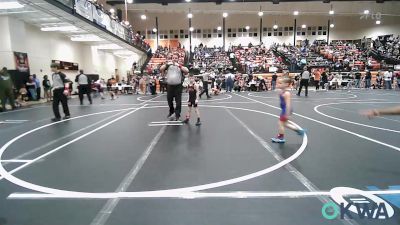 49 lbs Consolation - Hickson Hogan, Coweta Tiger Wrestling vs Kyng Walker, HURRICANE WRESTLING ACADEMY