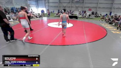 152 lbs Quarters & 1st Wb (16 Team) - Seth Wynn, Team Oregon vs Mikel David Uyemura, California