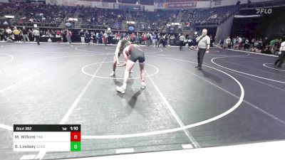 163 lbs Consi Of 4 - Manning Wilkins, Terminator Wrestling Academy vs Seth Lindsay, Ground Zero Wrestling Club