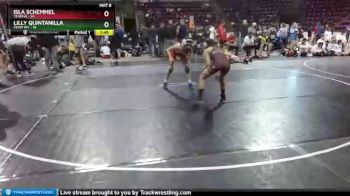 G-97 lbs Round 3 (4 Team) - Lilly Quintanilla, Team WY vs Isla Schemmel, Team IA