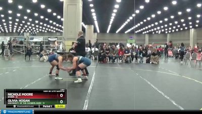 130 lbs Placement (4 Team) - Olivia Hogan, University Of The Cumberlands vs Nichole Moore, Baker