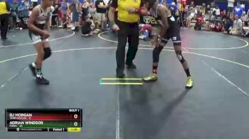96 lbs Quarterfinals (8 Team) - Adrian Windsor, POWA vs Rj Morgan, Team Gotcha