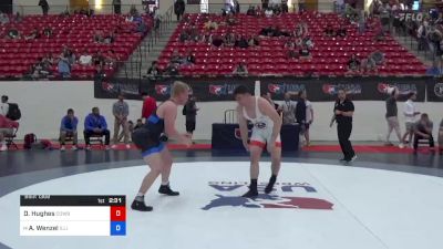 86 kg Rnd Of 64 - Dax Hughes, Cowboy Wrestling Club vs Andrew Wenzel, Illinois