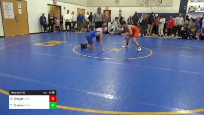 122 lbs Round Of 16 - Kane Gregor, Cathedral Prep vs Chase Sparks, Connellsville