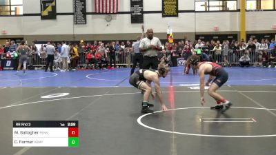 125B lbs Rr Rnd 3 - Max Gallagher, Penn vs Charlie Farmer, Army