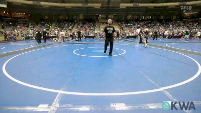 110 lbs Round Of 16 - Dexter Karron, Team Tulsa Wrestling Club vs Lane Alldredge, Anadarko