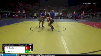 160 lbs Cons. Round 4 - Nathaniel Carrillo, Golden Valley (Bakersfield) High School Wrestling vs Ayden Nguyen, De La Salle High School Wrestling