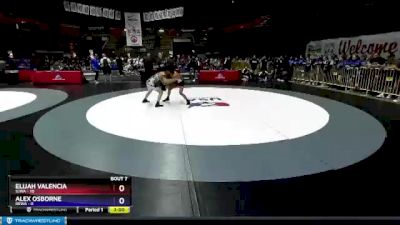 113 lbs Round 1 (16 Team) - Elijah Valencia, SJWA vs Alex Osborne, REWA