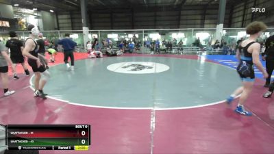 132 lbs Placement (4 Team) - Miller Menteer, GRAPPLERS GARAGE vs Bradeon Bewley, HEAVY HITTING HAMMERS