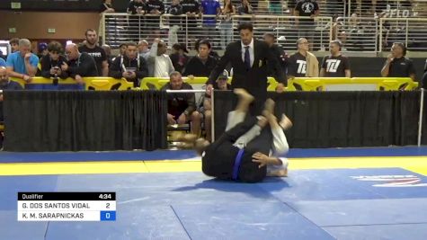 GABRIEL DOS SANTOS VIDAL vs KOSTAS M. SARAPNICKAS 2024 Pan Jiu Jitsu IBJJF Championship