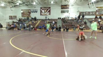 53 lbs Cons. Semi - Noah Serrato, Moses Lake Wrestling Club vs Ben Glahn, Ellensburg