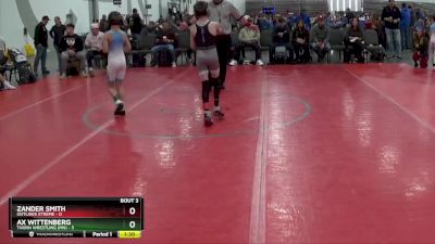 60 lbs Quarterfinals (8 Team) - Ax Wittenberg, Thorn Wrestling (MN) vs Zander Smith, Outlaws Xtreme