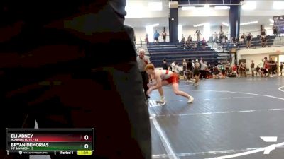 155 lbs Round 1 (6 Team) - BRYAN DEMORIAS, MF Savages vs Eli Abney, Alabama Elite