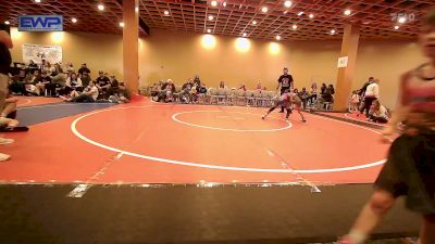 49 lbs Rr Rnd 5 - Elijah Flores, Jflo Trained vs Serenity Esparza, Mission Wrestling Club