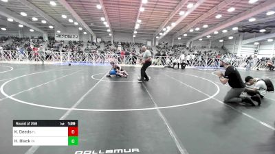 106 lbs Round Of 256 - Keegan Deeds, FL vs Hayden Black, VA