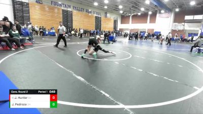 138 lbs Cons. Round 2 - Jack Hunter, South Hills vs Joaquin Pedroza, Costa Mesa