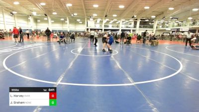 165 lbs Consi Of 8 #2 - Liam Harvey, Overcomer Training Center vs James Graham, None