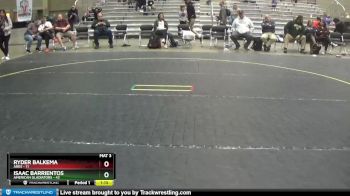 170 lbs Round 4 (6 Team) - Isaac Barrientos, American Gladiators vs Ryder Balkema, Ares