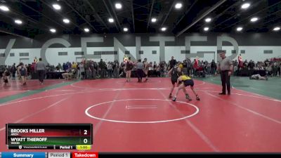 84 lbs Quarterfinal - Brooks Miller, ARCH vs Wyatt Thieroff, WOOD