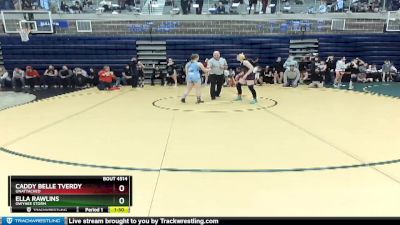 126 lbs Round 2 - Ella Rawlins, Owyhee Storm vs Caddy Belle Tverdy, Unattached