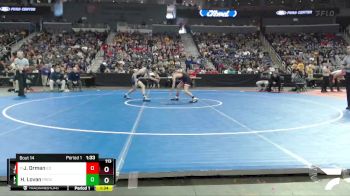 113 lbs Champ. Round 1 - John Orman, Edgewood vs Henry Lovan, Providence