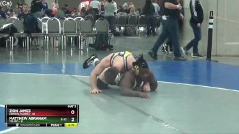 197 lbs Round 1 (4 Team) - Matthew Abraham, Toledo vs Zion James, Central Florida