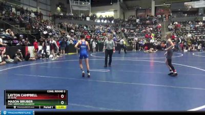 80 lbs Cons. Round 2 - Layton Campbell, DC ELITE vs Mason Bruber, MWC Wrestling Academy