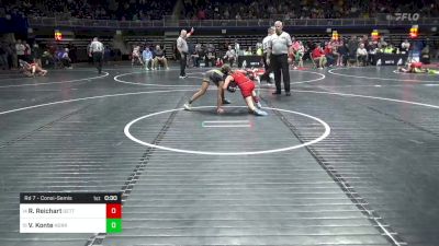 86 lbs Rd 7 - Consi-semis - Raelyn Reichart, Gettysburg vs Vera Konte, Norristown