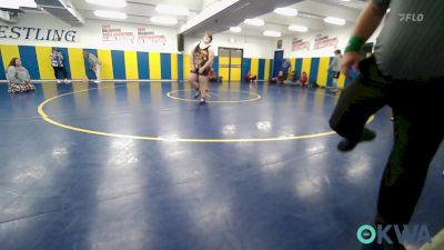 Quarterfinal - Major Vawter, Little Axe Takedown Club vs Hudson Owings, Weatherford Youth Wrestling