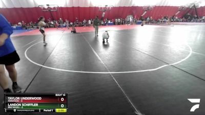 106 lbs Round 2 (16 Team) - Taylor Underwood, Marathon vs Landon Schiffler, BBE/Waska