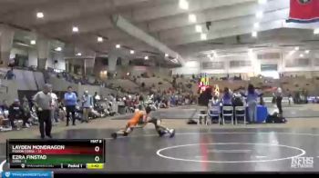 106 lbs Quarterfinals (8 Team) - Ezra Finstad, Gibbs vs Layden Mondragon, Pigeon Forge