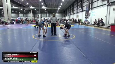 120 lbs Cons. Round 4 - Spencer Keyes, Great Neck Wrestling Club vs Austin Jeffrey, Powhatan