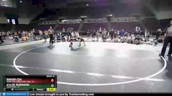 53 lbs Placement - Xavier Ceh, Bear Cave Wrestling Club vs Kyler Robinson, Team Utah