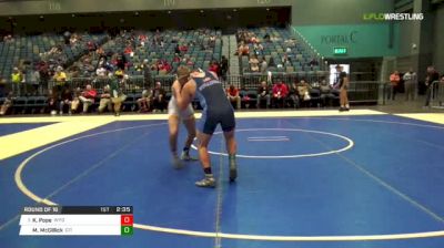 174 lbs Round of 16 - Kyle Pope, Wyoming vs Matt McGillick, Citadel