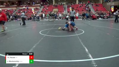 72 lbs Cons. Semi - Kholden House, Victory Wrestling vs Jacob Blankenship, MWC Wrestling Academy