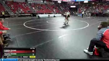 D1-170 lbs Cons. Round 2 - Travis Moore, Union Grove vs Caden Young, Shawano Com.