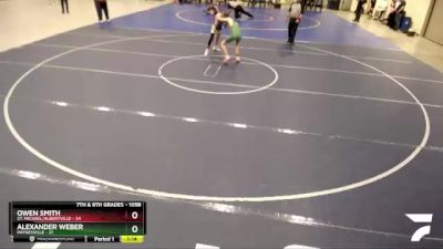 105B 3rd Place Match - Owen Smith, St. Michael/Albertville vs Alexander Weber, Paynesville