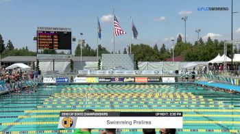 CIF State Championships, Swimming Prelims