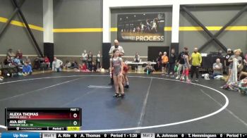 82 lbs Round 3 (4 Team) - Ava Rife, Missouri Gold vs Alexa Thomas, Badger Girls