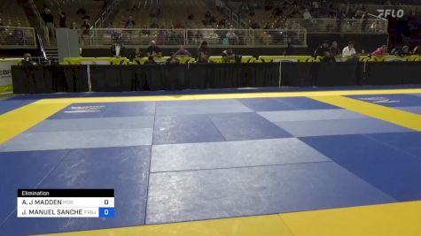 ANDREW J MADDEN vs JORGE MANUEL SANCHEZ FLORES 2024 Pan Jiu Jitsu IBJJF Championship