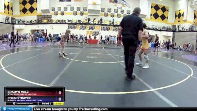 113 lbs Semifinal - Bradyn Volz, Royal Pride Wrestling Club vs Colin Strayer, Bulldog Premier Wrestling Club