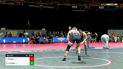 197 lbs Quarterfinal - Tom Sleigh, Virginia Tech vs Stephen Loiseau, Drexel