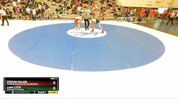 174 lbs Champ. Round 2 - Stefan Major, Stevens Institute Of Technology vs Liam Cote, Elmhurst College