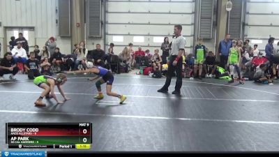 60 lbs Round 1 (6 Team) - Brody Codd, AACO Allstars vs AP Park, So Cal Hammers