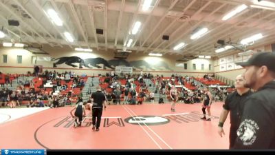 110 lbs Cons. Semi - Lawrence Burmaster, Viking Wrestling vs Earle Taylor, FordDynastyWrestlingClub